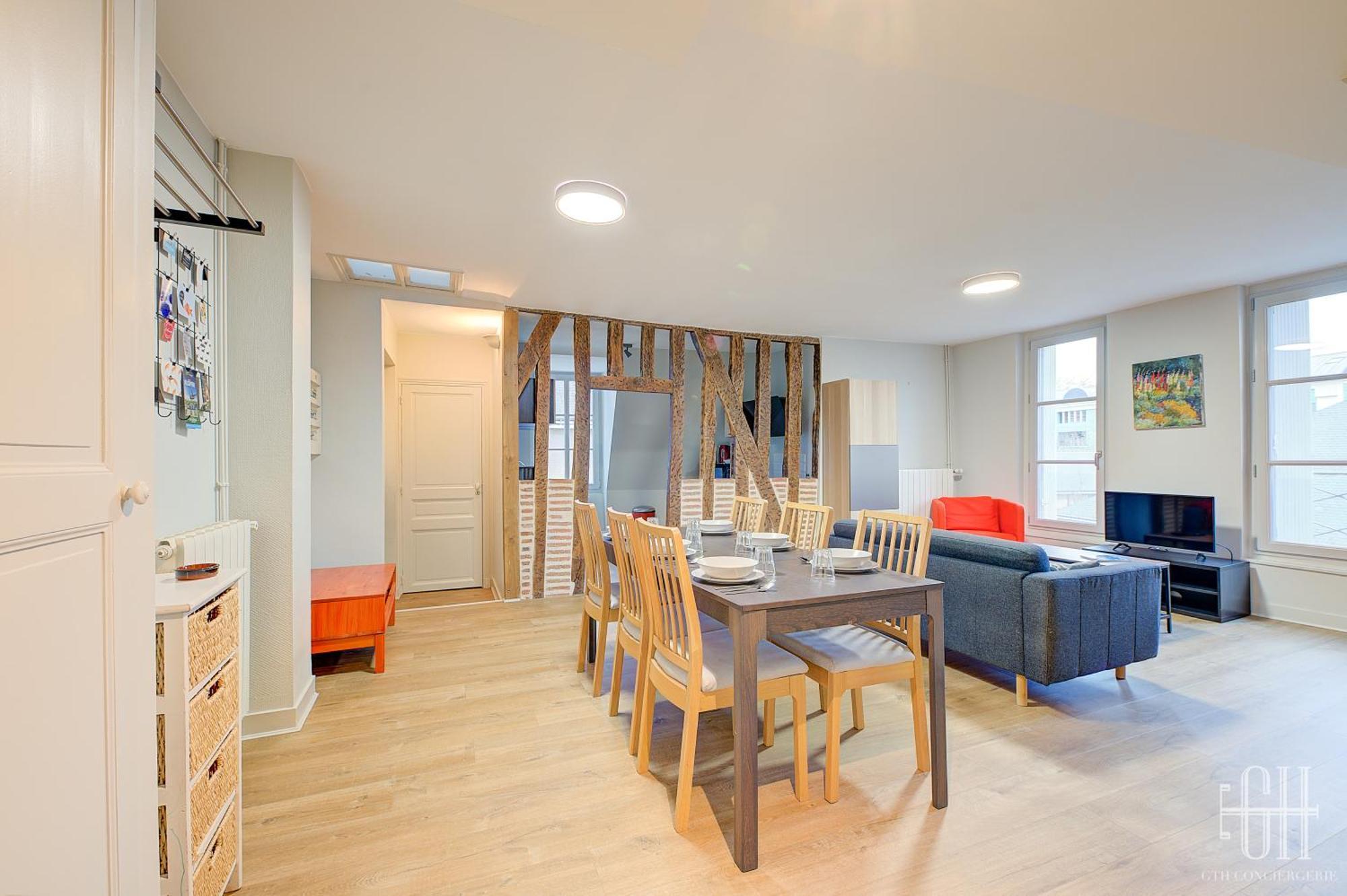 Appartement Le Jacobin - Saint Gatien- Bibliotheque Tours